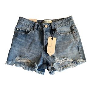 Banjara High Rise Loose Fit Denim Jean Shorts Size 3/25